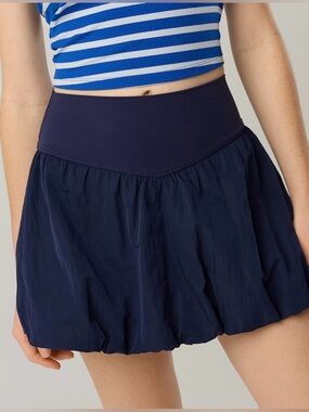 NWT Offline by Aerie Navy Blue Bubble Skort